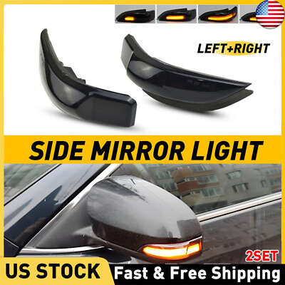 #ad 2X Car Rearview Mirror Turn Signal Light Lamp for Toyota Camry Corolla 2014 2018 $34.18