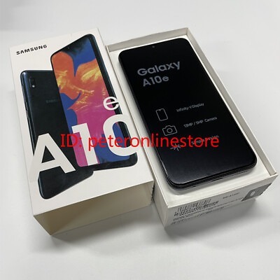 #ad Samsung Galaxy A10e SM A102U1 32GB ROM 2GB RAM Unlocked Smartphone New Unopened $87.00