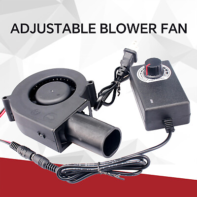 #ad Adjustable Blower Fan For BBQ Heater Blower Air Blower Cooking Portable MachinV5 $15.99