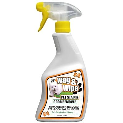 #ad Wag amp; Wipe Pet Stain Remover Easy to Use Pet Cleaner Effectively Removes $17.99