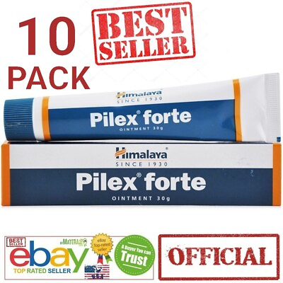 #ad Pilex Forte Exp.2026 Ointment USA 10 Pack Relief Rectal Bleeding Pain Hemorrhoid $39.98