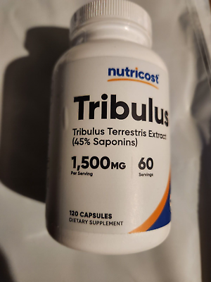 #ad Tribulus 1500mg Terrestris Extract 120 Caps Nutricost $13.08