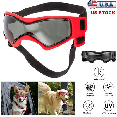 Pet Dog Goggles Glasses Snow Windproof UV Protection Sunglasses for Small Dog $13.49
