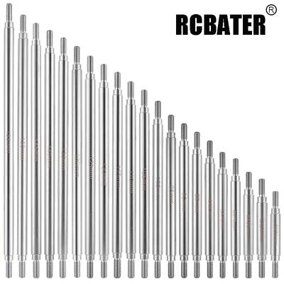 #ad RCBATER Universal Steel 50mm 155mm Link For RC 1 10 Model Car SCX10 TRX4 Upgrade $12.59