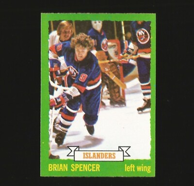#ad 1973 74 Topps Hockey Card 83 Brian Spencer New York Islanders #83 $1.19