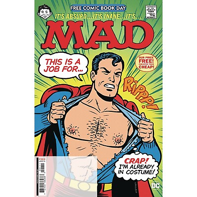 #ad #ad FCBD 2024 MAD Magazine 2024 DC Comics $2.88