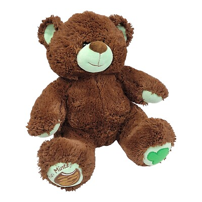 #ad Build a Bear Workshop Girl Scouts Thin Mints Cookie Stuffed Animal Plush 14” Toy $12.98