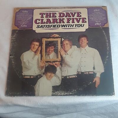 #ad 1960s The Dave Clark Five – Satisfied With You 26212 LP 33 vinyl c7 $11.53