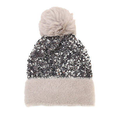 #ad Lady Cap Shiny Solid Color Shiny No Brim Knitted Hat Bonnet Cap Autumn Winter $12.53
