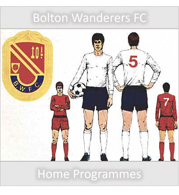 #ad Programme Bolton Wanderers Football Burnden Park Home Programmes Various GBP 3.25