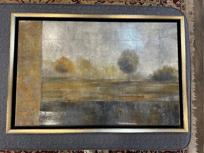 #ad Framed Giclee Print of Trees Home Office Decor $300.00