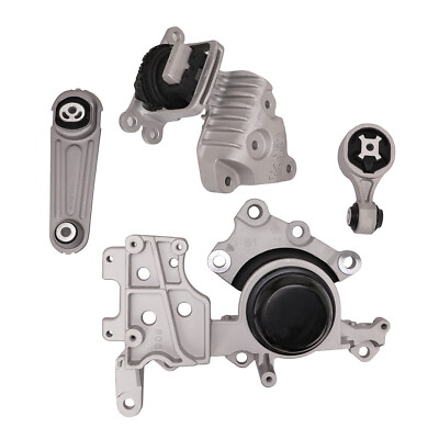 #ad 4pc Motor Mount Kit Set for 14 17 Nissan Rogue 2.5L Engine Auto Transmission $135.06