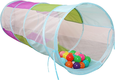 #ad Crawling Kids Play Tunnel Pop Up Portable Rainbow Tunnel for Toddlers Boys $29.74