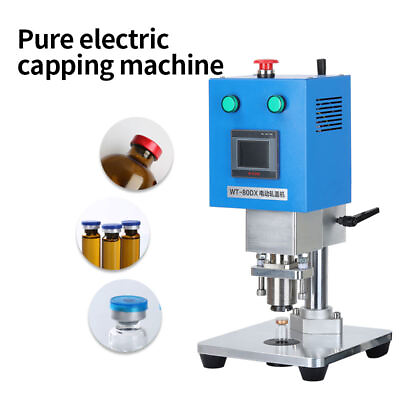 #ad 13 15 20MM Automatic Vial Crimper Multifunctional Vial Crimping Sealing Machine $1699.99