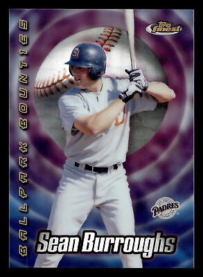#ad 2000 Topps Finest #BB29 Ballpark Bounties Sean Burroughs San Diego Padres $1.87