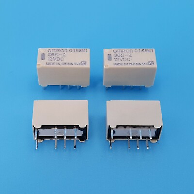 #ad 10Pcs OMRON G6S 2 DC12V 8 Pin DPDT PCB Mount Mini Signal Relay $10.80