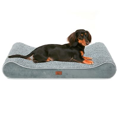 #ad Lazy Lush Memory Foam Dog Bed Orthopedic Dog Beds with Removable Washable Co... $51.99