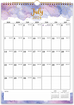 #ad 2024 2025 Wall Calendar Monthly Wall Calendar 2024 2025 12quot; X 17quot; July 2024 $15.88