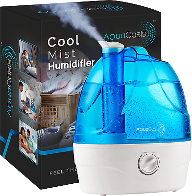 #ad ® Cool Mist Humidifier 6L Water Tank Quiet Ultrasonic Humidifiers for Bedroom $63.87