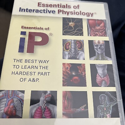 #ad NEW Essentials of Interactive Physiology IP CD ROM CD Pearson Education 2011 $8.75