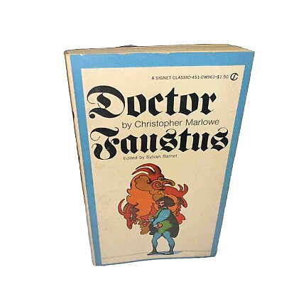 #ad Doctor Faustus by Christopher Marlowe 1969 Signet Classic $20.00