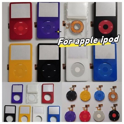 #ad Front Face Plate amp;Turntable amp; Dots Apple iPod Classic Video 5 5.5th Gen 30 DIY🌈 $11.99