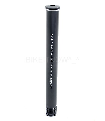#ad Front Thru Axle:15x100MM47gfit Boost Bike HubSR SUNTOUR Boost Fork Black $20.88