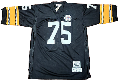 #ad Mitchtell amp; Ness JOE GREENE 1975 Throwback Pittsburgh Steelers Jersey Size 48 $68.00