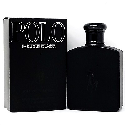 #ad Polo Double Black EDT 4.2oz by Ralph Lauren Sealed Men#x27;s Fragrance $48.99