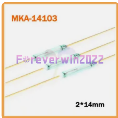 #ad 50PCS REED SWITCH SPST Glass Magnetic AT10 15 Normally Open MKA 14103 $37.65