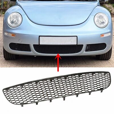 #ad Fits 2006 2010 VW Beetle Convertible Hatchback Front Bumper Grille Center Grill $38.94