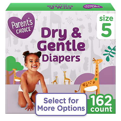 #ad Dry amp; Gentle Diapers Size 5 Super Value 162 Count $25.01