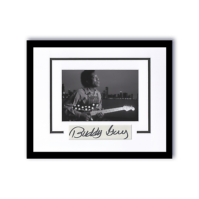 #ad Buddy Guy Autographed Signed 11x14 Framed Photo BLUES GUITAR ACOA $499.99