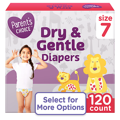 #ad Dry amp; Gentle Diapers Size 7 120 Count Baby Diapering Disposable Diapers $23.79