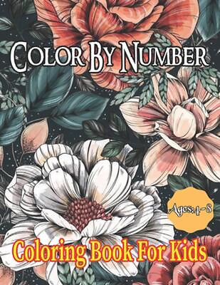 #ad Color By Number: Coloring Book For Kids Ages 4 8 Boys and Girls Fun Early Learn $13.45