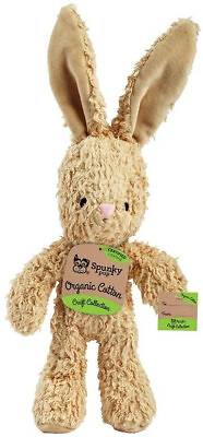 #ad Spunky Pup Organic Cotton Bunny Dog Toy $8.31