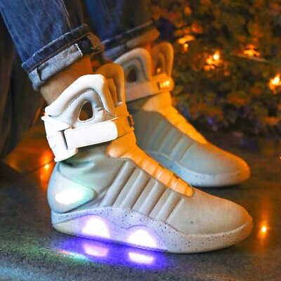 #ad Adult Basketball Shoes USB Charging LED Luminous Shoes Men Fashion Light Up $148.58