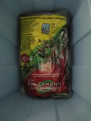 #ad CaribSea Eco Complete Planted Aquarium Black Substrate 5 lbs ; No Original Bag $4.25