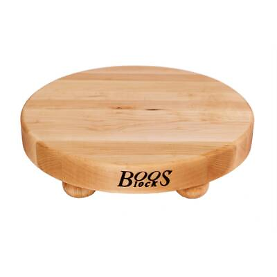 #ad John Boos B12R 3 12 Round Maple Cutting Board With Legsquot; $78.55