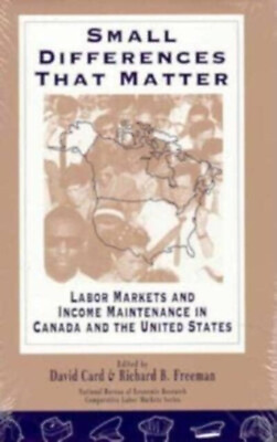 #ad Small Differences That Matter : Labor Markets and Income Maintena $10.52