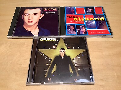 #ad Soft Cell Marc Almond 3 CD Memorabilia 12 Years Tears Live Stardom Road $17.99