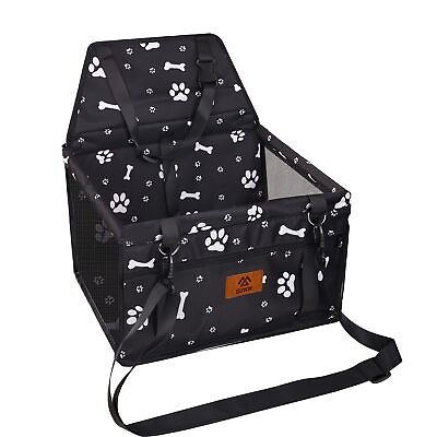 #ad Dog Car Seat Doggy and Safety Belt Waterproof Pet Car booster for Medium Dogs $24.50