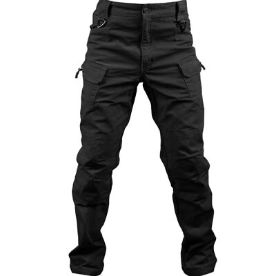#ad Tactical Cargo Pants Waterproof Durable Multi functional Outdoor Pants for Men $10.44