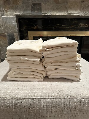 #ad Lot Of 22 T shirts For Cleaning Rugs Car Wash Cotton Hanes Size M L $12.00