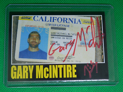 #ad THE ART HUSTLE SERIES 2 AUTOGRAPHED GARY MCINTIRE CARD $14.24
