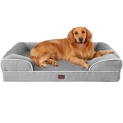 #ad Orthopedic Dog Beds for Extra Large Dogs Waterproof Memory Foam XL Dog Bed w... $79.34