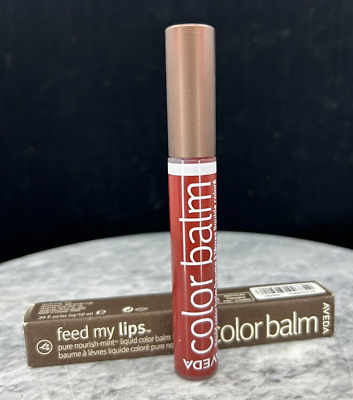#ad Aveda Feed My Lips Pure Nourish Mint Liquid Color Balm #03 JUNE BERRY NIB $14.88