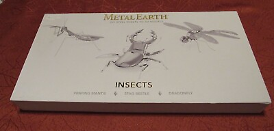 #ad METAL EARTH INSECTS DIY STEEL SHEETS TO 3D MODELS SEALED $25.00