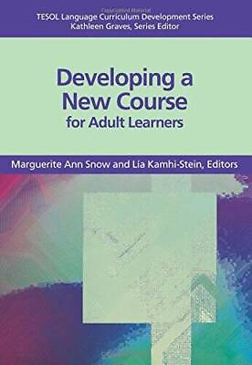#ad Developing a New Course for Adult Leaners TESOL Language Curriculum Deve GOOD $9.96