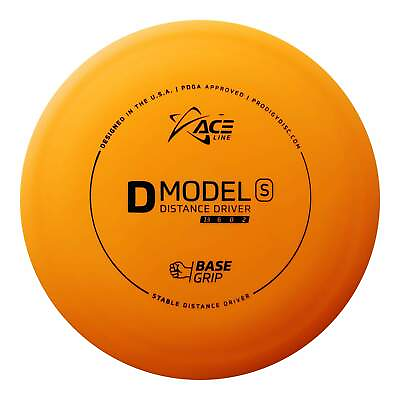 #ad Ace Line Disc Golf Distance Driver D Model S BaseGrip Glow 170 175 Colors Vary $15.95